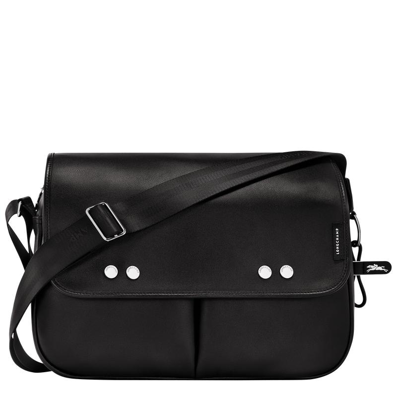 Longchamp Très Paris M Ženske Torba Crossbody Crne | 42856-AYKR