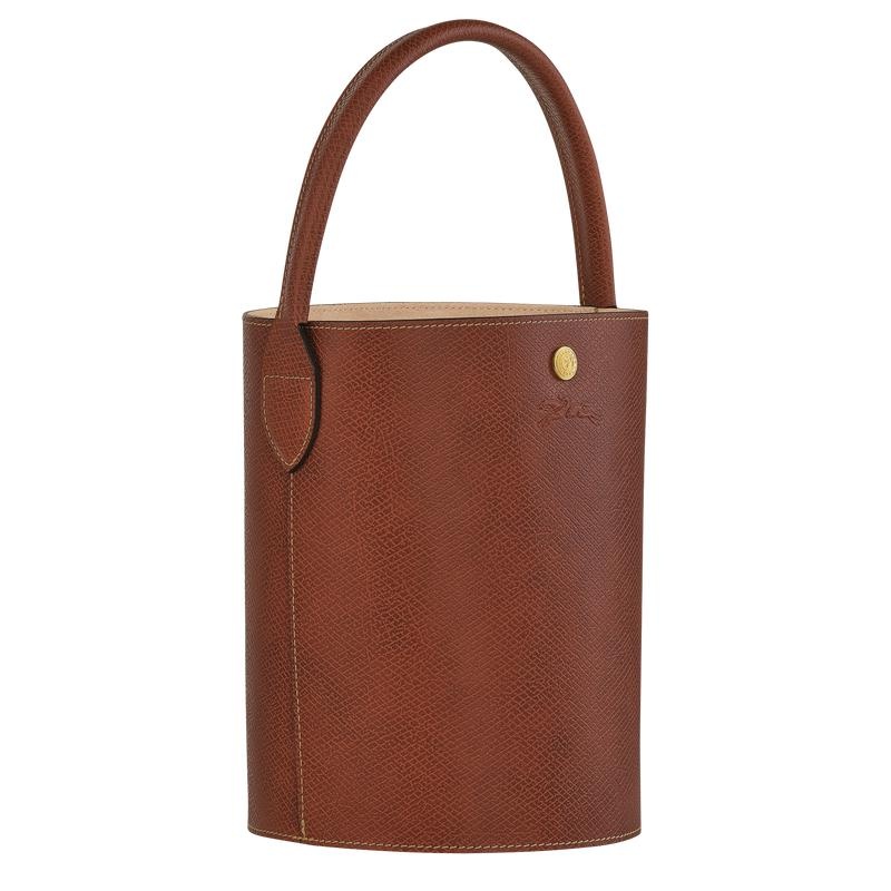 Longchamp Épure S Ženske Bucket Torbe Smeđe | 97612-OZLX