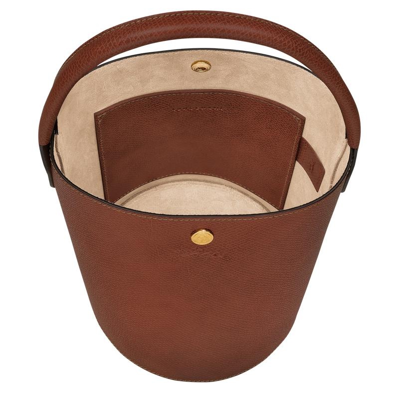 Longchamp Épure S Ženske Bucket Torbe Smeđe | 97612-OZLX