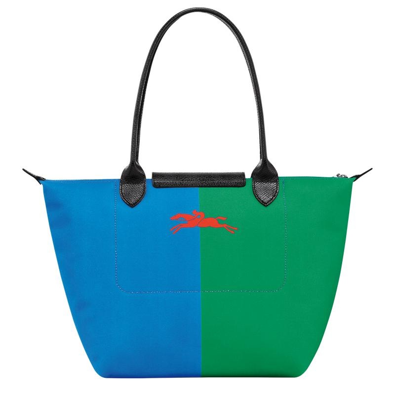 Longchamp x Robert Indiana M Ženske Torba Tote Red/Navy | 27491-UXYK