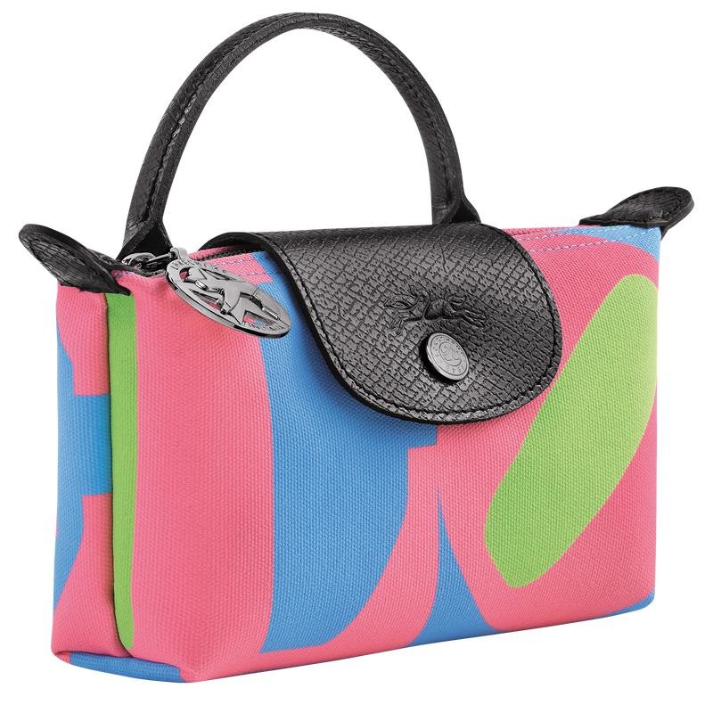 Longchamp x Robert Indiana Muške Pouches Roze | 81046-KEHA