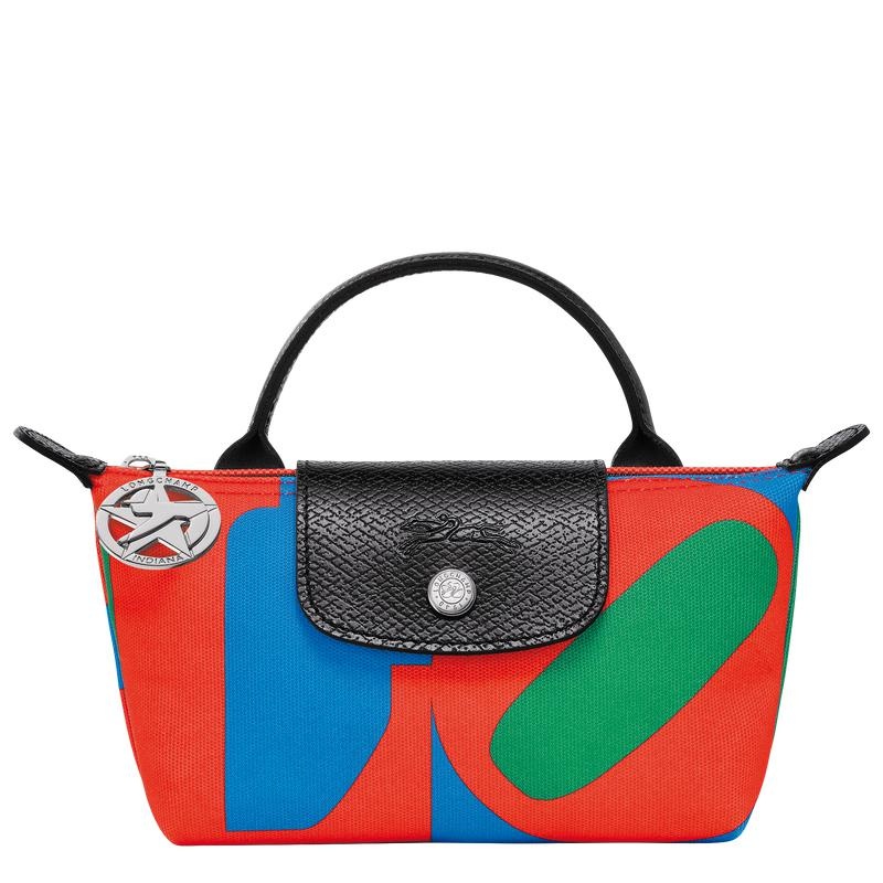 Longchamp x Robert Indiana Muške Pouches Red/Navy | 35261-KGZU