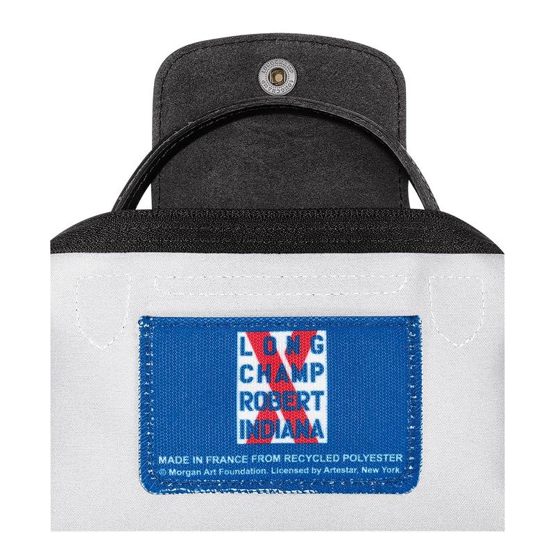 Longchamp x Robert Indiana Muške Pouches Bijele | 81935-LVXH